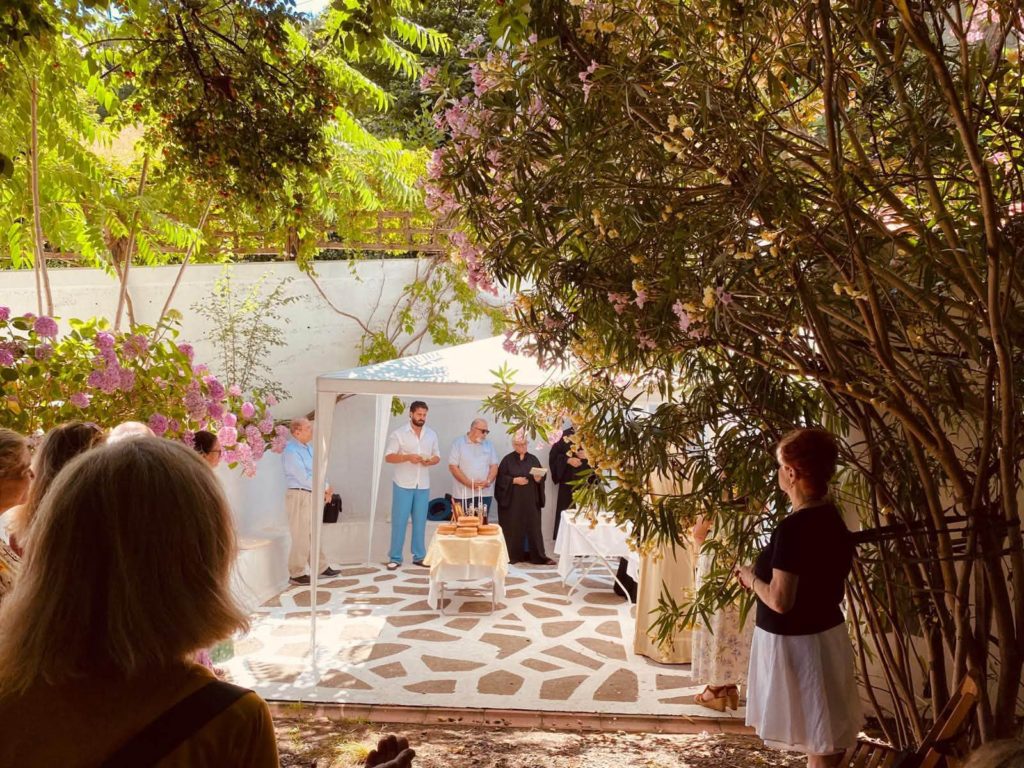Divine Liturgy at the Holy Spring of Saint Kyriaki of the Mountain in the Holy Metropolis of Derkoi
