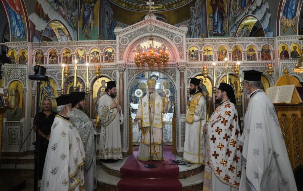 Η Κοίμηση της Αγίας Άννης στην Ιερά Μητρόπολη Κορίνθου