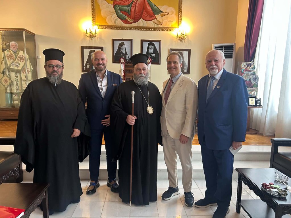 Επίσκεψη Αμερικάνου Προξένου στον Μητροπολίτη Ιωαννίνων