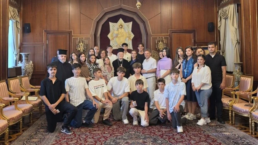 Copii din România, primiți de Patriarhul Ecumenic Bartolomeu