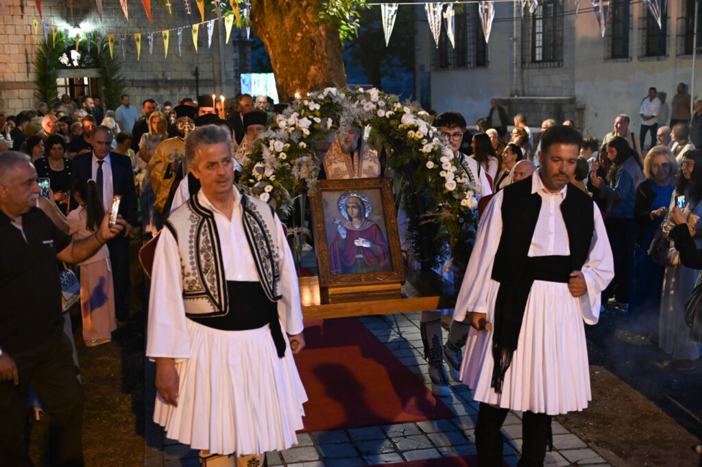 Η Δημητσάνα εόρτασε την Πολιούχο της Αγία Κυριακή