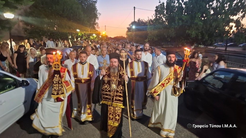Η εορτή της Αγίας Παρασκευής στην Ι. Μ. Αιτωλίας και Ακαρνανίας