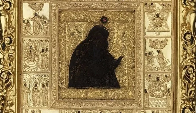 The Icon of the Mother of God of the Akathist Hymn from Mount Athos to Imbros