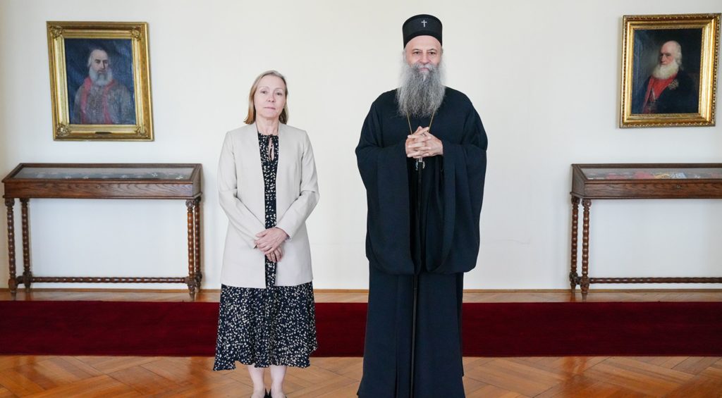 Συνάντηση Πατριάρχη Σερβίας με τη Συντονίστρια των Ηνωμένων Εθνών στη χώρα