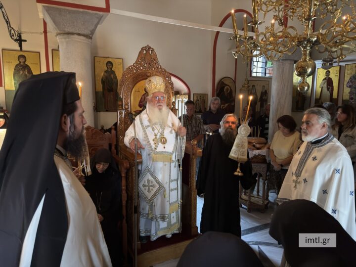 Μνήμη Οσίων Ευπραξίας και Ολυμπιάδος Διακόνου στην Ι.Μ. Αγίου Ιωάννου του Θεολόγου στο Μαζαράκι Βαγίων