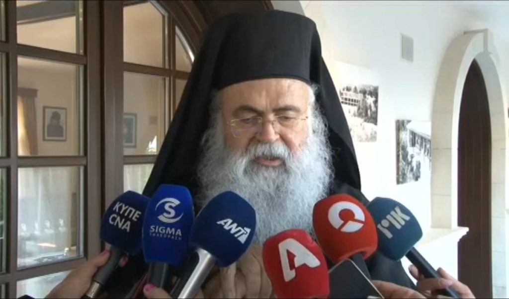 Κύπρου Γεώργιος: Ελπίδα ότι ο Γκουτέρες θα υποστηρίξει τις αρχές του ΟΗΕ στο Κυπριακό
