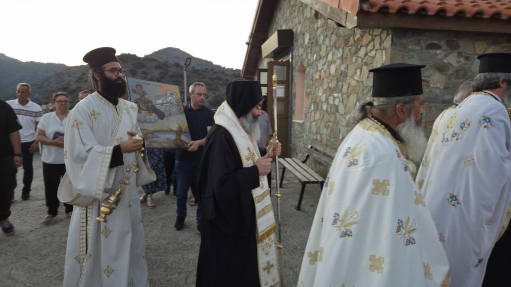 Λιτάνευση της Εικόνας του Προφήτη Ηλία στο ομώνυμο χωριό της Λεμεσού