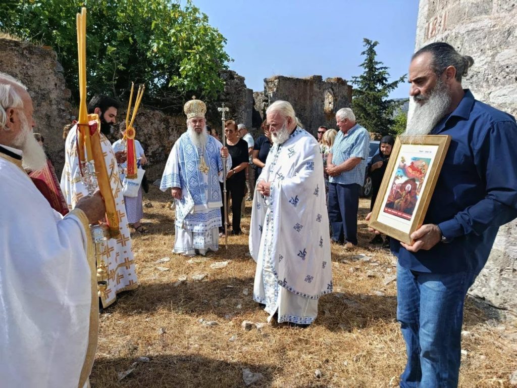 Η πανήγυρη της Ιεράς Μονής Προφήτη Ηλία στη Βρίνα των Αγίων Σαράντα