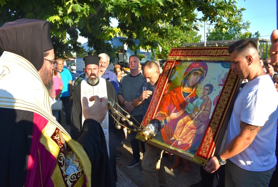 Η Εικόνα της Παναγίας του Ασκού στην Ιερά Μητρόπολη Μαρωνείας και Κομοτηνής