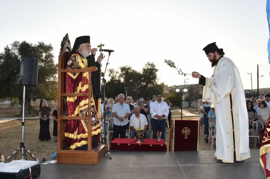 Εσπερινός του Αποστόλου Σίλα στον Ύψωνα
