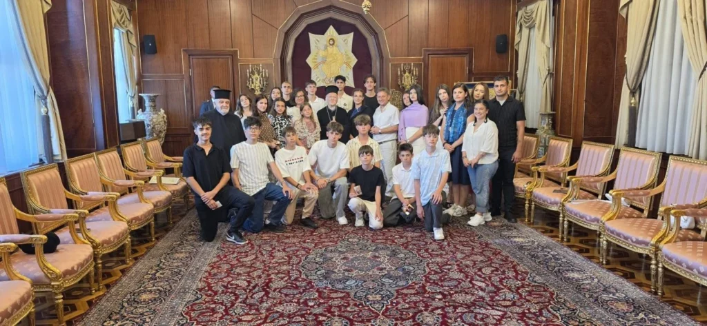 Children from Romania visit the Ecumenical Patriarchate