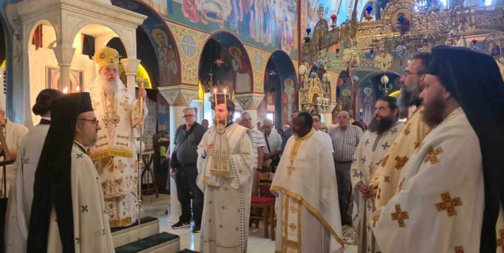 Η Κατάθεση της Τιμίας Εσθήτος της Υπεραγίας Θεοτόκου στο Μαρούσι