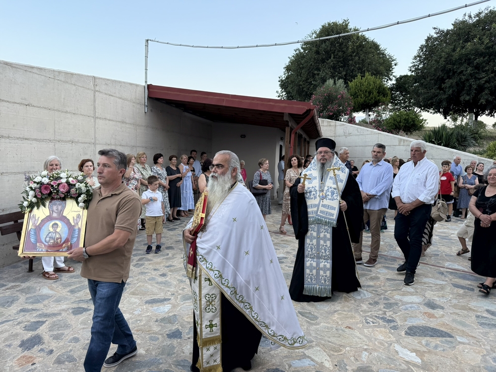 Στην Τερψιθέα ο Μητροπολίτης Λαρίσης Ιερώνυμος
