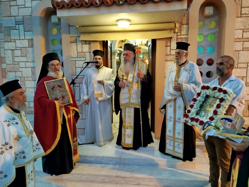 Ο εορτασμός της Αγίας Παρασκευής στην Ι. Μητρόπολη Μαντινείας και Κυνουρίας