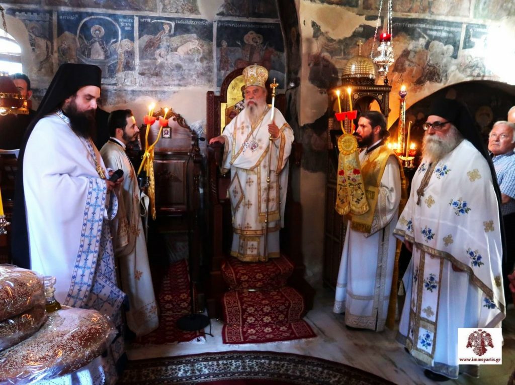 Πανηγύρισε η Ιερά Μονή Αγίων Αναργύρων Πάρνωνα