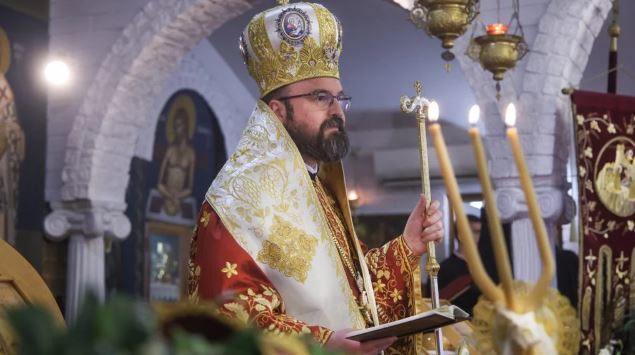 Ο Επίσκοπος Κερασούντος Χριστοφόρος στην εορτάζουσα Ενορία Αγίων Αποστόλων Newcastle