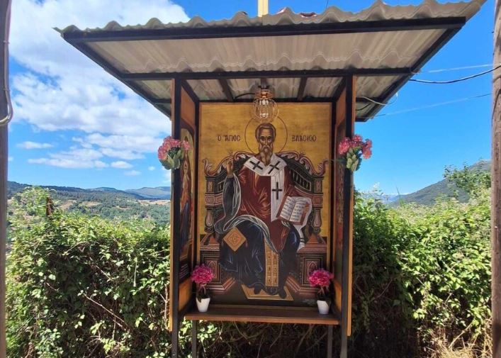 Κάτω Βλασία Καλαβρύτων: Βεβήλωσαν το Εικονοστάσι του Αγίου Βλασίου