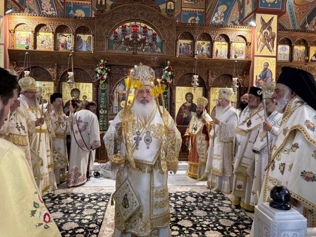 Πολυαρχιερατική Θ. Λειτουργία για τα ονομαστήρια του Μητροπολίτη Κασσανδρείας