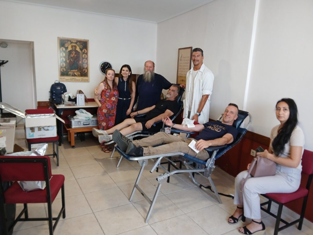 Επιτυχημένη και η 115η αιμοδοσία στον Άγιο Τρύφωνα Καματερού