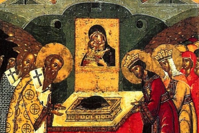2 Ιουλίου: Κατάθεσις της Τιμίας Εσθήτος της Υπεραγίας Θεοτόκου