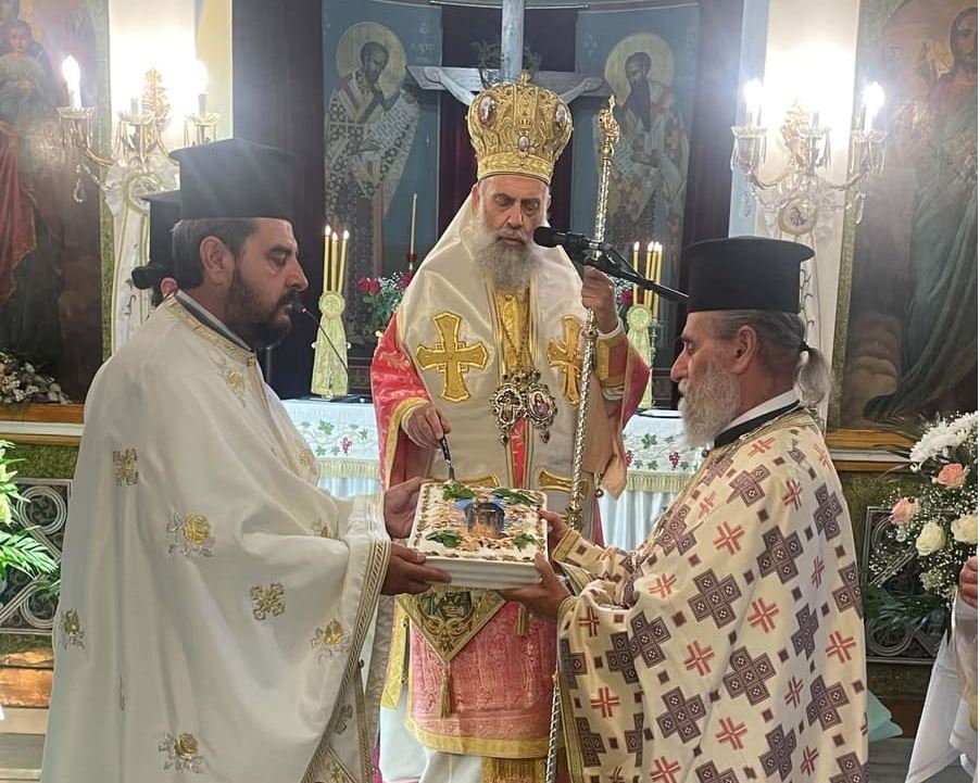 Πανηγυρική Θεία Λειτουργία επί τη μνήμη της Αγίας Παρασκευής στους Σοφάδες – Αγιασμός για την έναρξη των εργασιών του νέου Ενοριακού Πνευματικού Κέντρου