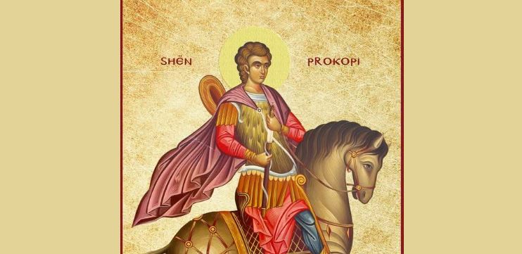 Dëshmor i madh Prokopi, Theodhosia, e ëma. Hierodëshmor i ri Anastasi