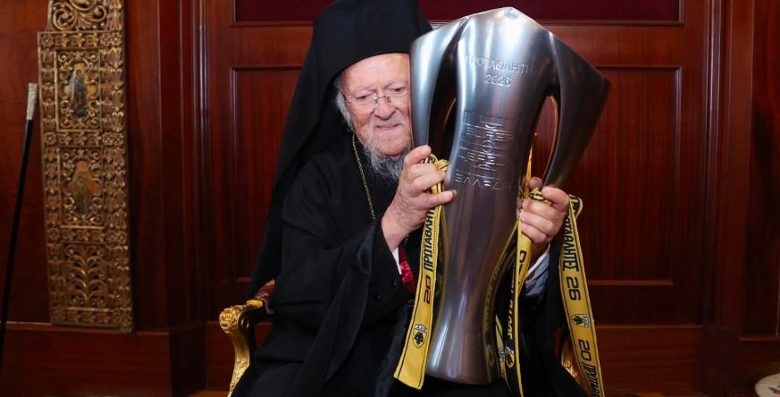 AEK Delegation Visits the Ecumenical Patriarch