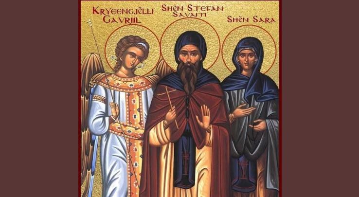 Mbledhja për Kryeengjëllin Gavriil. Oshënar Stefan Savaiti. Oshënare Sara