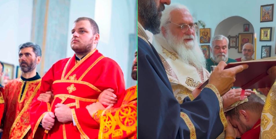დიაკვნად ხელდასხმა საგარეჯოსა და ნინოწმინდის ეპარქიაში