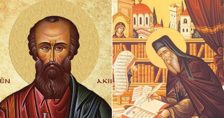 Apostull Akila nga të 70-t. Oshënar Nikodhim Agjioriti. Trifoni në Sheqishtë (Fier). Oshënar Josif Studiti
