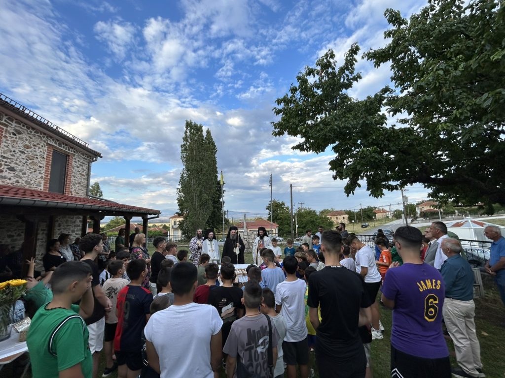 Αρχιερατικός Εσπερινός για την εορτή του Αγίου Προκοπίου στην Κλαδορράχη Φλώρινας