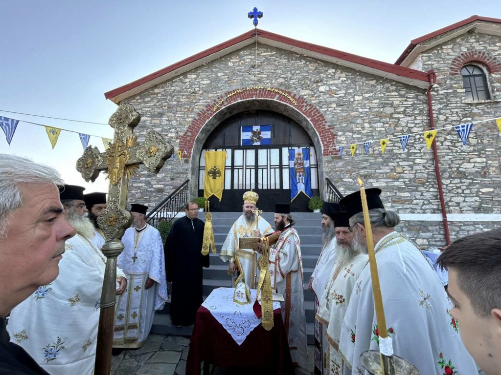 Τα Εγκαίνια του Ι.Ν. Αγίου Δημητρίου Άνω Γραμματικού Πέλλης