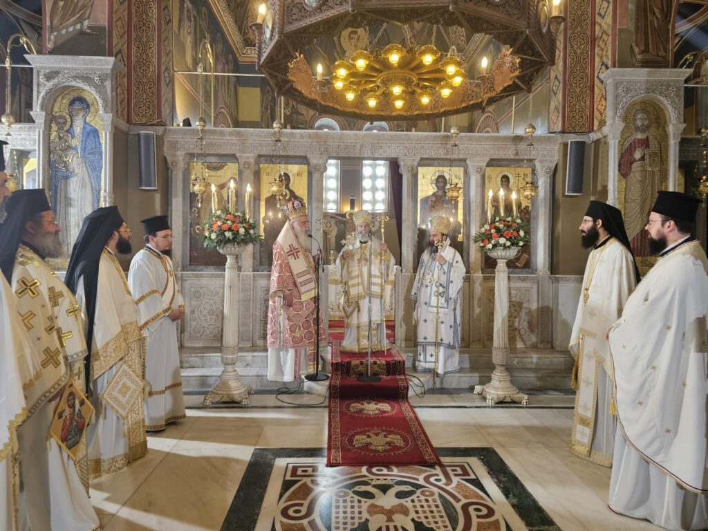 Εορτή του Αγίου Ωφελίμου στη Μητρόπολη Μαντινείας και Κυνουρίας