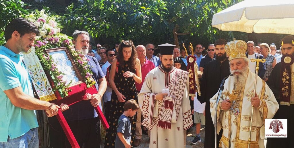 Πλήθος προσκυνητών στην πανήγυρη της Ιεράς Μονής Ζερμπίτσης