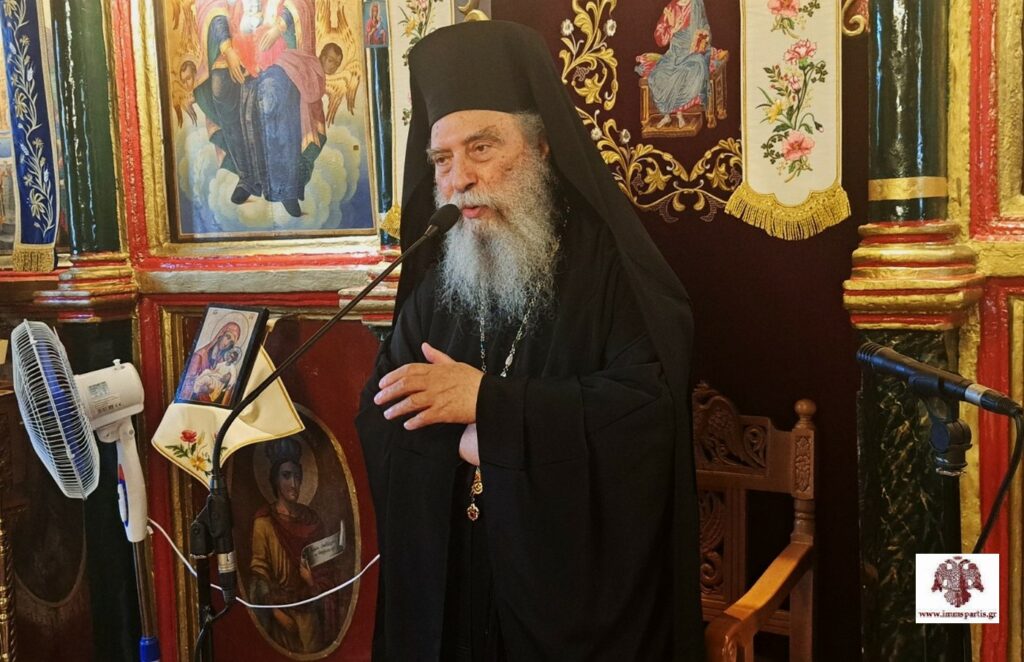 Μήνυμα σεβασμού προς την Τρίτη Ηλικία από τον Μητροπολίτη Σπάρτης στη Ρειχέα