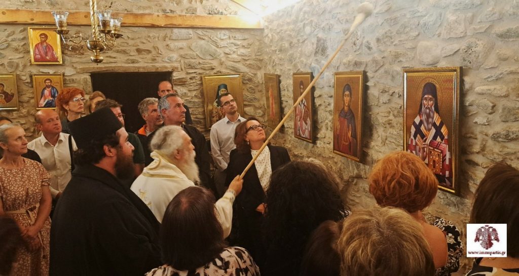 Εγκαίνια Ιερού Ναού Οσίου Ηλία του Νέου και Αγίου Αντωνίου της Ιεράς Μονής Αγίων Αναργύρων Πάρνωνα