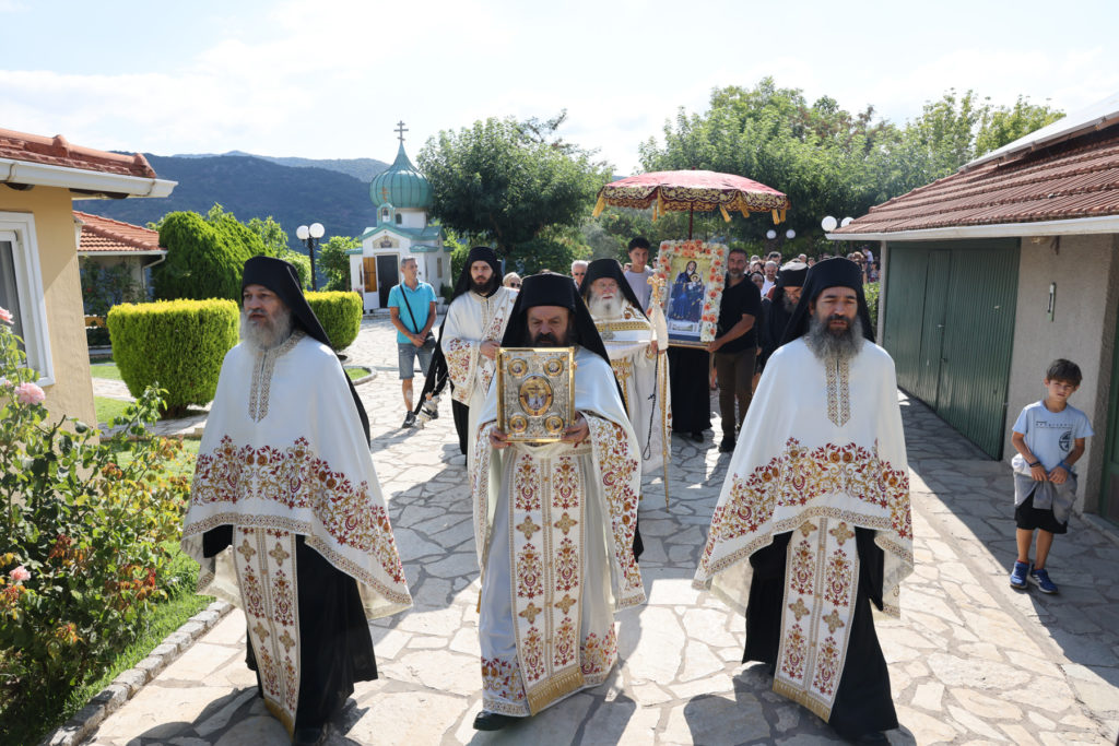 Η εορτή της Κοιμήσεως της Θεοτόκου στην Ιερά Μονή Παναγίας Τρικορφιώτισσας
