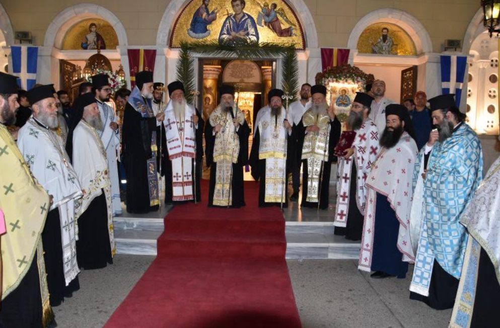 Ευχαριστήριος εορτασμός της θαυμαστής βροχής στον Άγιο Ιωάννη τον Ρώσσο Ευβοίας