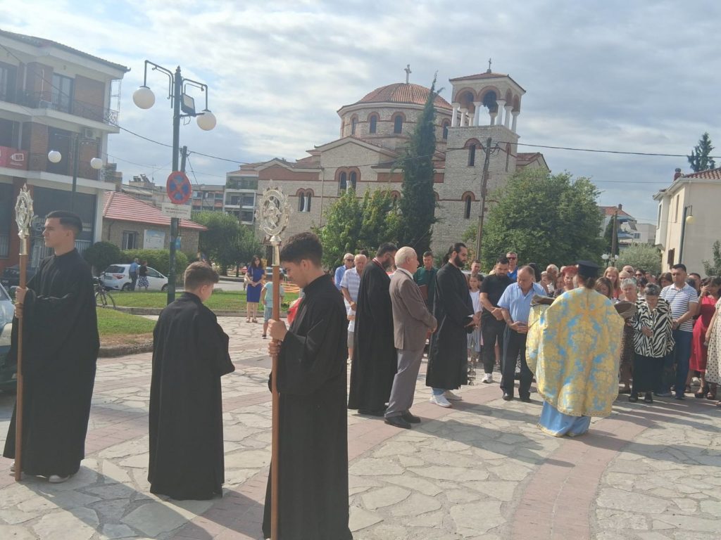 Η εορτή της Κοιμήσεως της Θεοτόκου στον Ιερό Ναό Παναγίας Φανερωμένης Τρικάλων