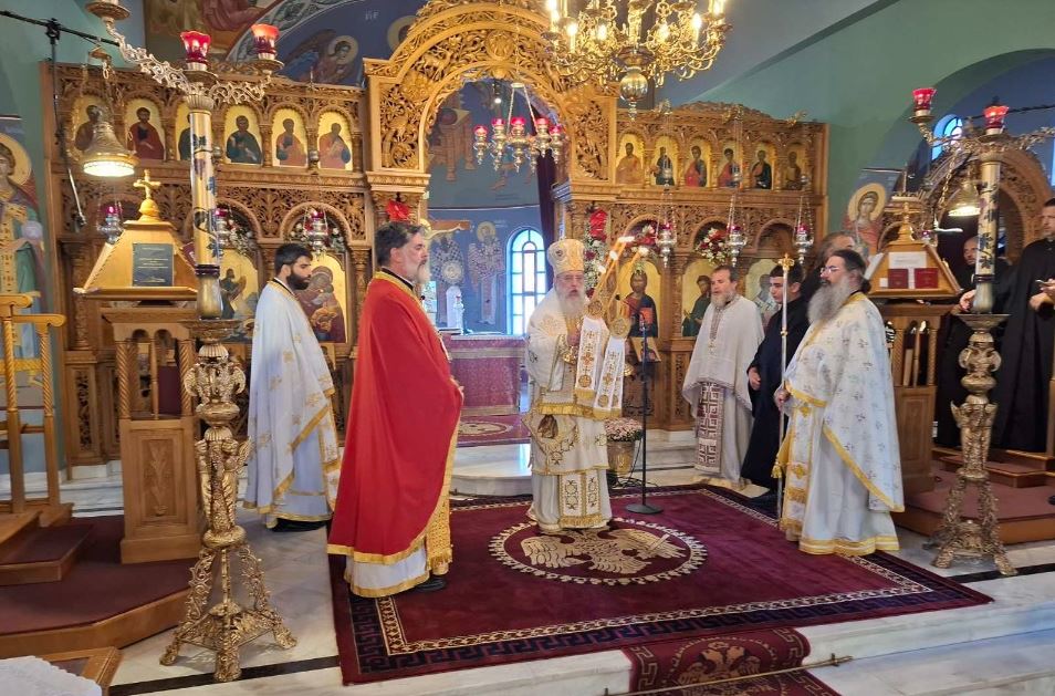 Ο εορτασμός της αποτομής της Τιμίας Κεφαλής του Προδρόμου στην Μητρόπολη Κηφισίας