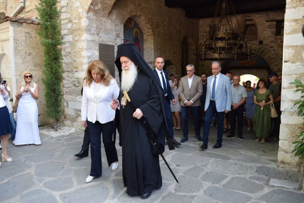 Επίσκεψη της Προέδρου της Βουλγαρίας στην Ιερά Μονή Μπάτσκοβο