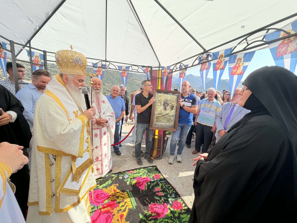 Η Απόδοση της Κοιμήσεως της Θεοτόκου στην πανηγυρίζουσα Ιερά Μονή Παναγίας Μακελλαριάς Καλαβρύτων