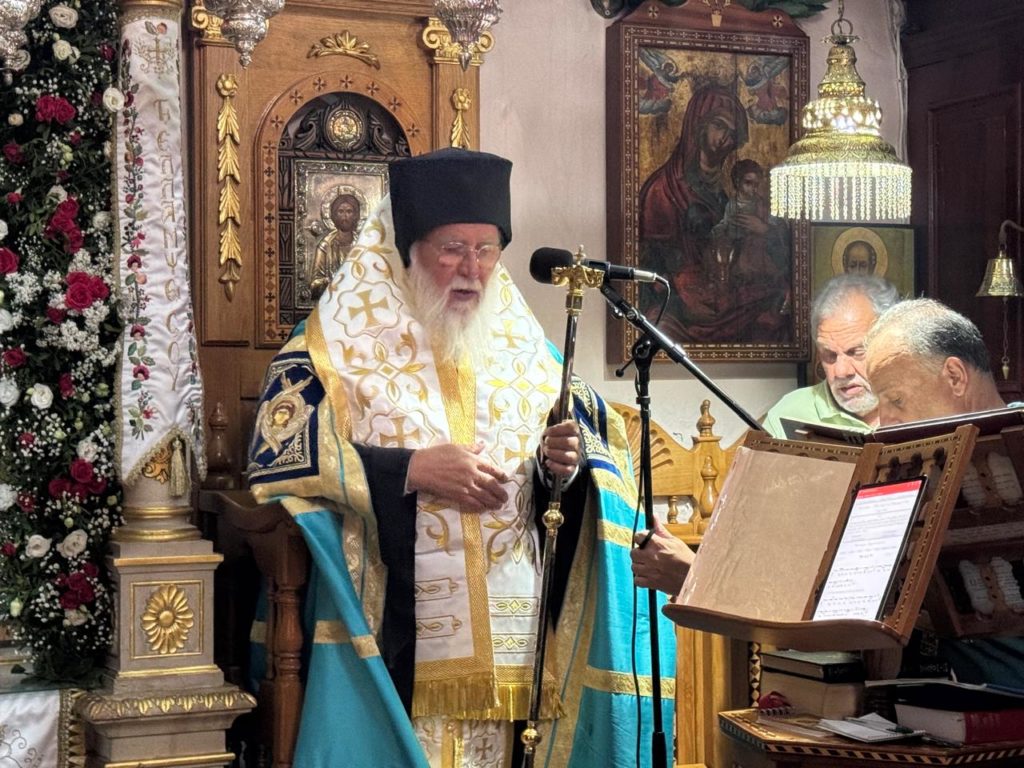 Ο Εσπερινός της Μεταμορφώσεως στην Κέρκυρα