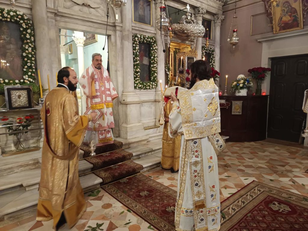 Αρχιερατική Θεία Λειτουργία στο Ιερό προσκύνημα του Αγίου Σπυρίδωνος στην Κέρκυρα