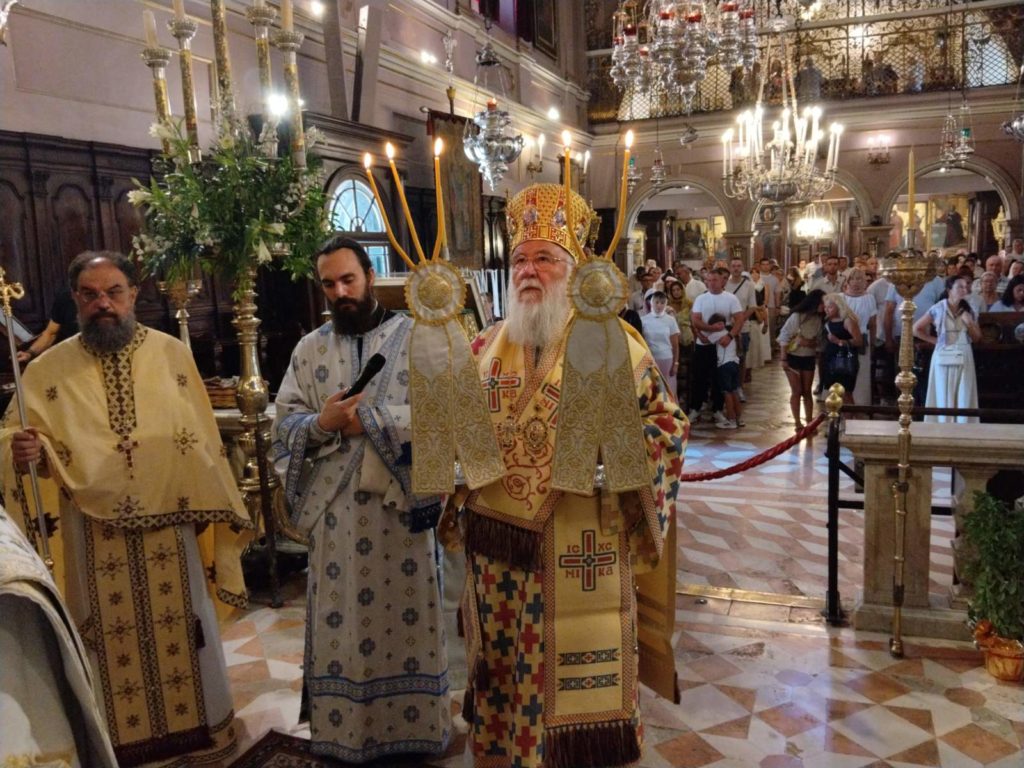 Κερκύρας Νεκτάριος: «Η κατάσταση της εποχής μας ομοιάζει με αυτήν του Νώε»