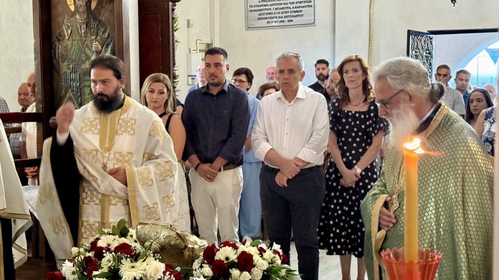 Μ. Χαρακόπουλος: Βαθύ το αποτύπωμα της ορθόδοξης παράδοσης στον τόπο μας