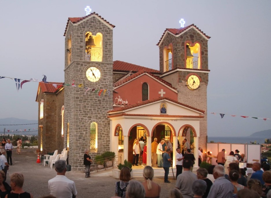 Απόδοση της Κοιμήσεως της Θεοτόκου στην Παλαιοπαναγιά και στον Πλάτανο Ναυπακτίας