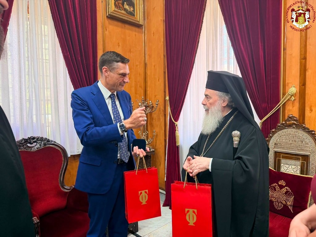 Διήμερο συναντήσεων του Πατριάρχη Ιεροσολύμων