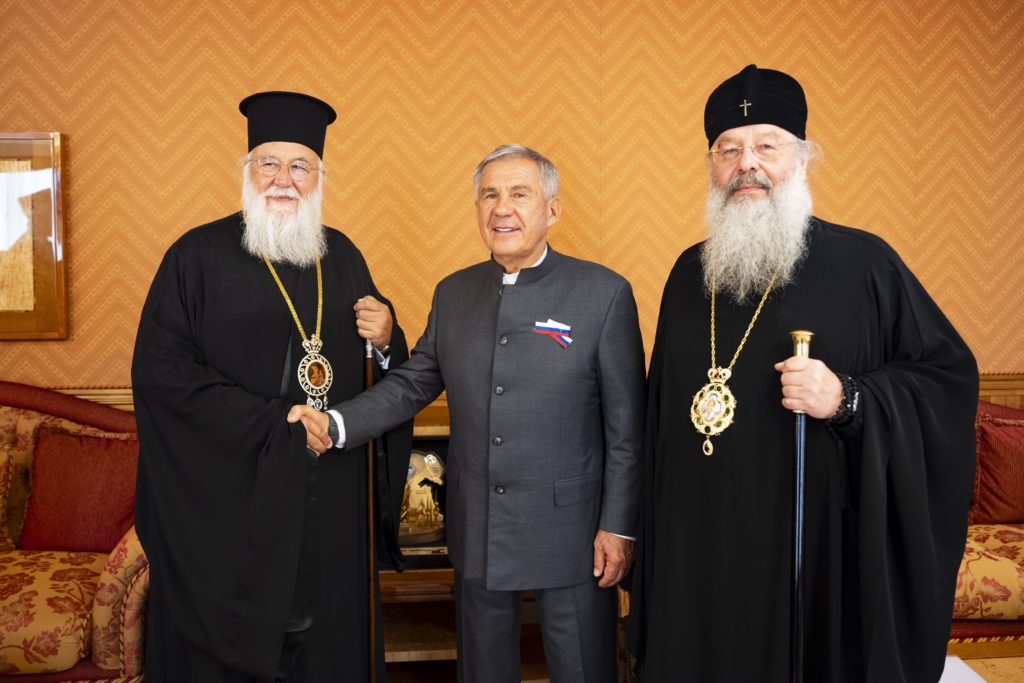 Σημαντικές επαφές του Μητροπολίτη Κερκύρας στο Καζάν της Ρωσίας