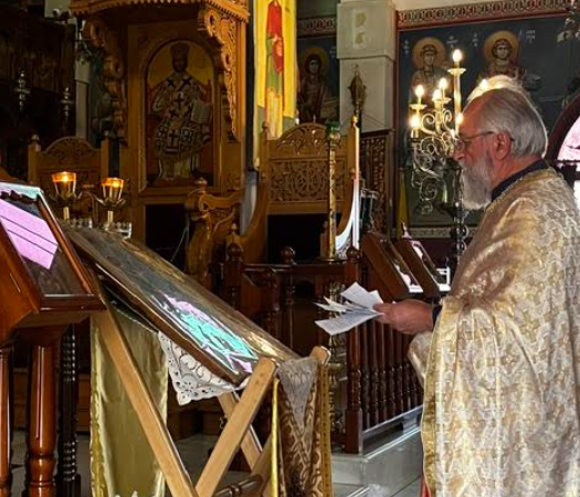 Παράκληση προς την Υπεραγία Θεοτόκο ενώπιον του Ιερού Εικονίσματος της Παναγίας της Ζωοδόχου Πηγής στην Αιδηψό